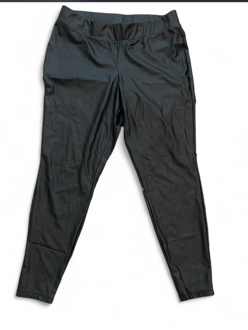 torrid Black Faux Leather Leggings